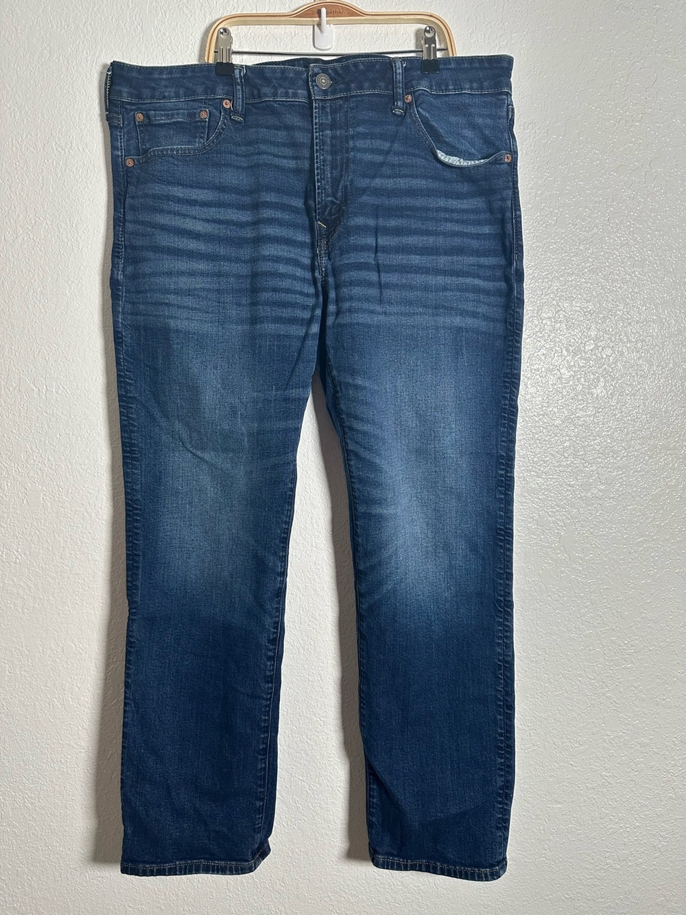 American‎ Eagle Airflex + Original Straight Jeans Size 38x32 on Tag (Now 40x30)